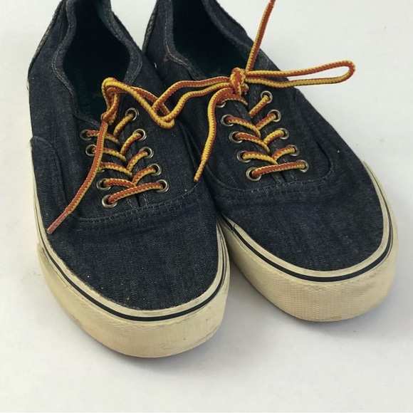 American Eagle Men's Boating Shoes Denim Sneakers Size 8 - Picture 1 of 10